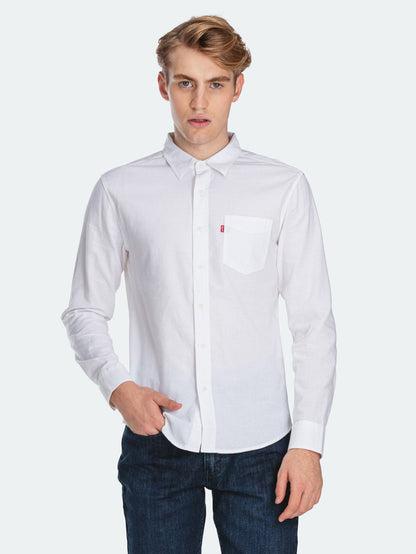 Slim Fit Sunset One Pocket Shirt