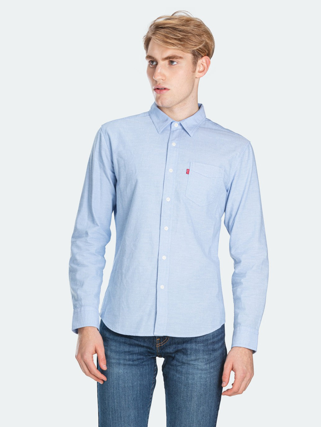 Slim Fit Sunset One Pocket Shirt