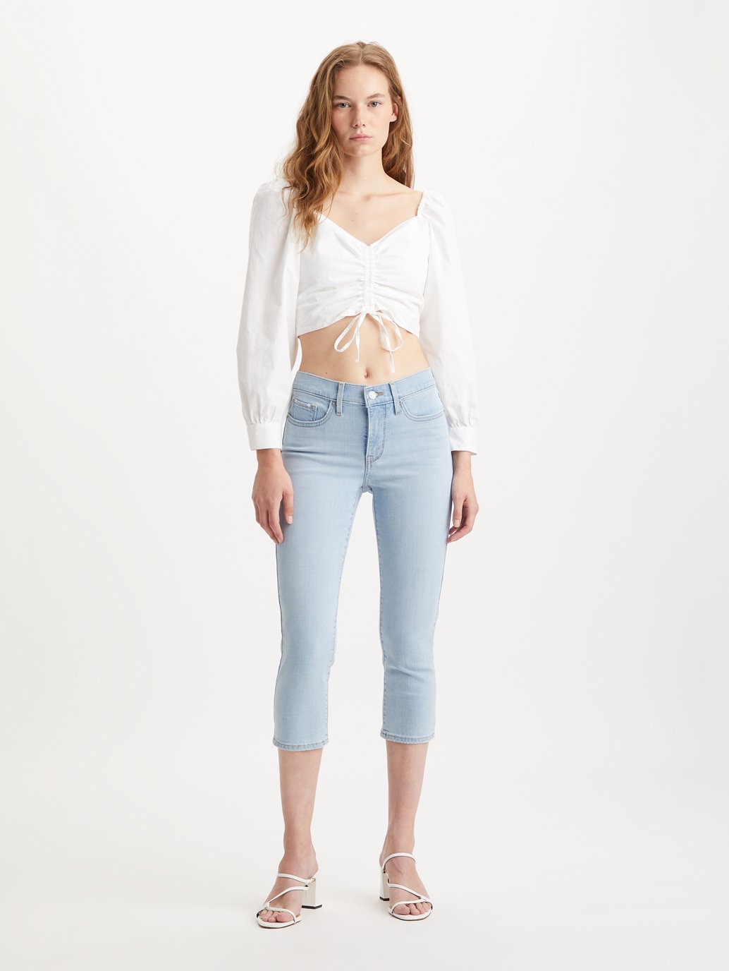 Levi's® 女士 311 塑形緊身七分褲