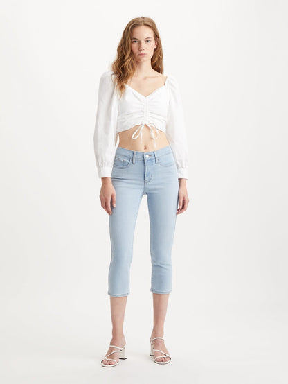 Levi's® 女士 311 塑形緊身七分褲