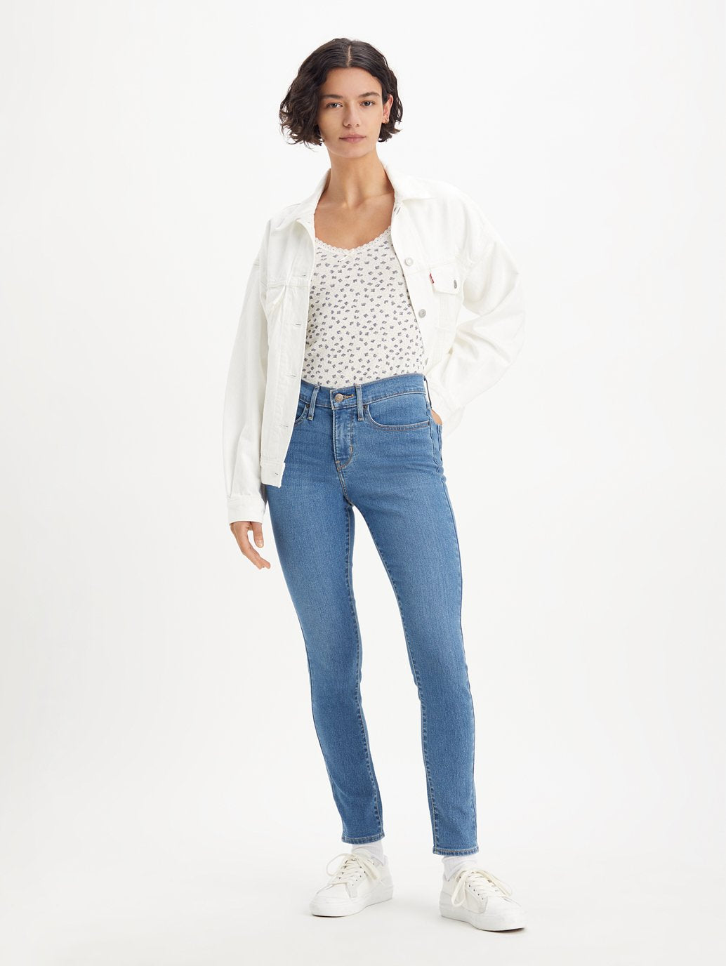 Levi's® 女士 311 塑形緊身牛仔褲