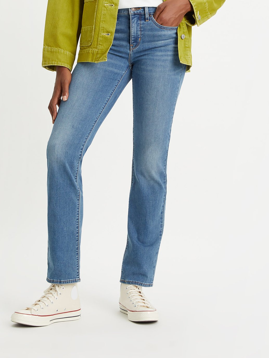 Levi's® 女式 314 塑形直筒牛仔褲