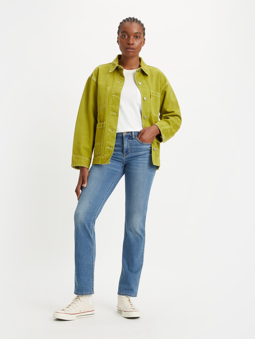 Levi's® 女式 314 塑形直筒牛仔褲