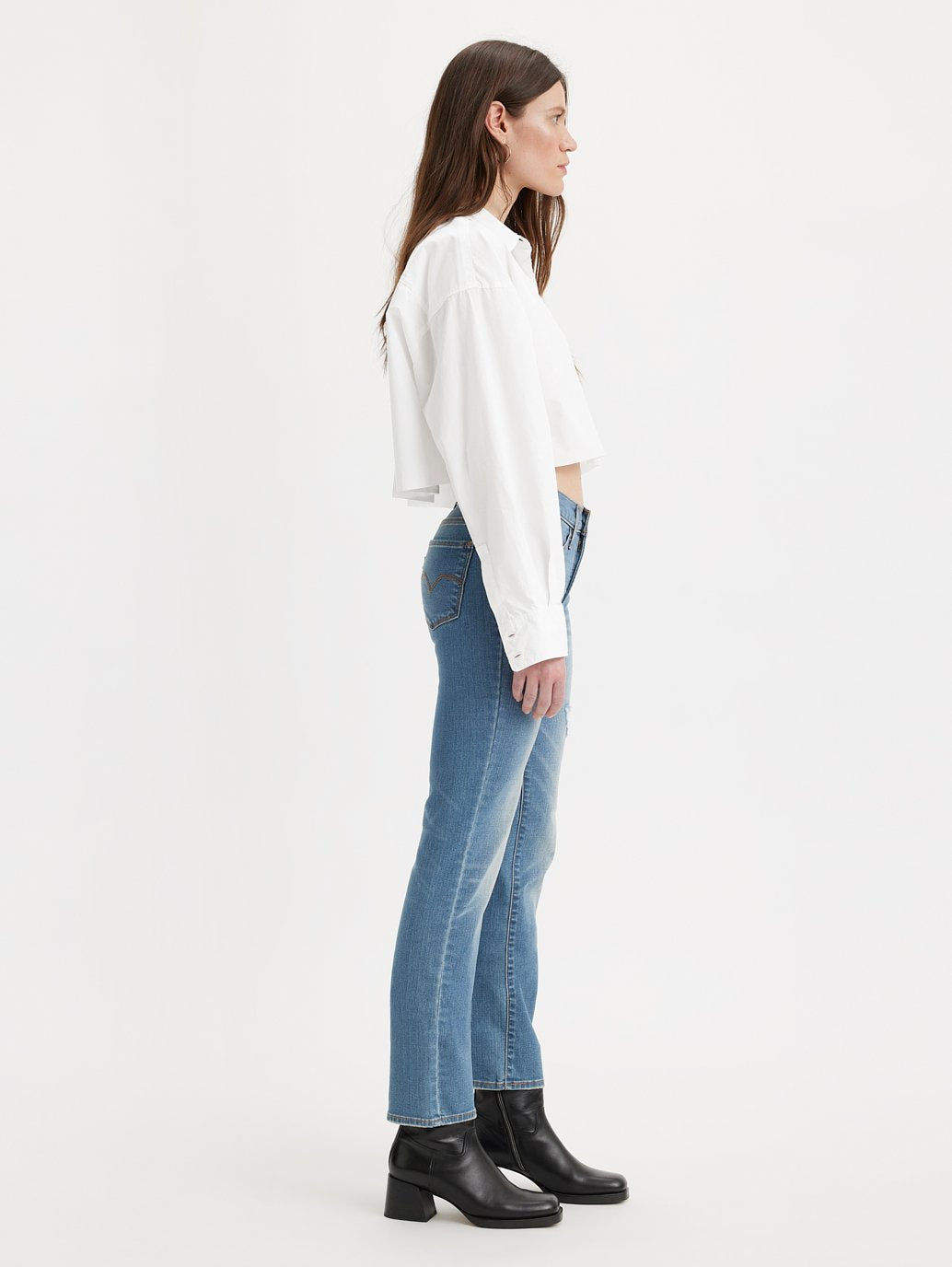 Levi's® 女式 314 塑形直筒牛仔褲