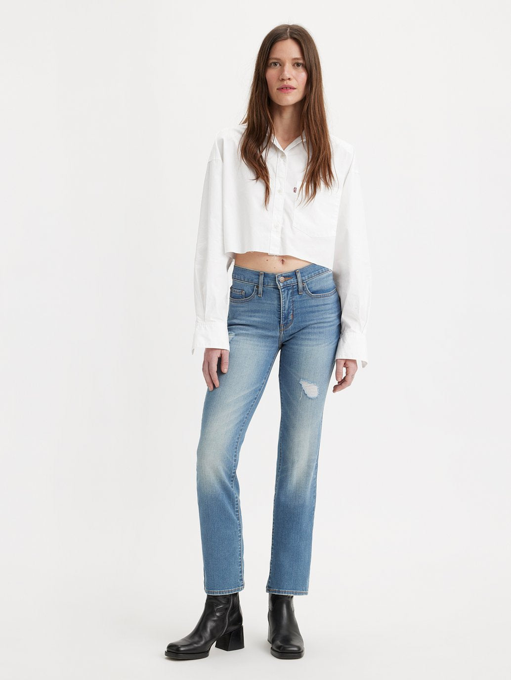 Levi's® 女式 314 塑形直筒牛仔褲