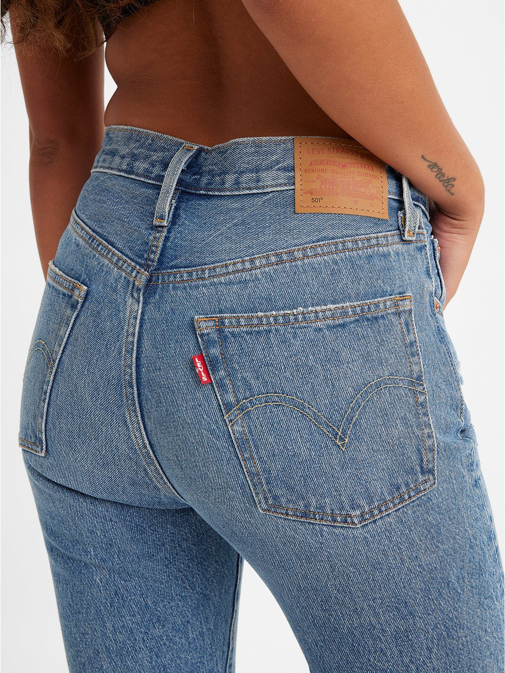 Levi's® 女式 501® Original 九分牛仔褲