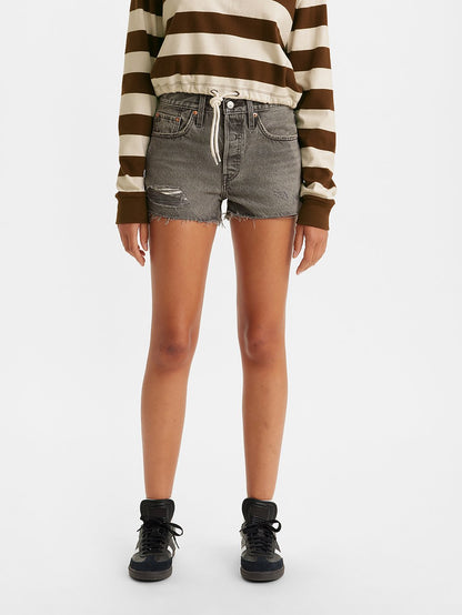 Levi's® 女士 501® Original 高腰牛仔短褲