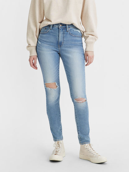 Levi's® 女款 721 高腰緊身牛仔褲