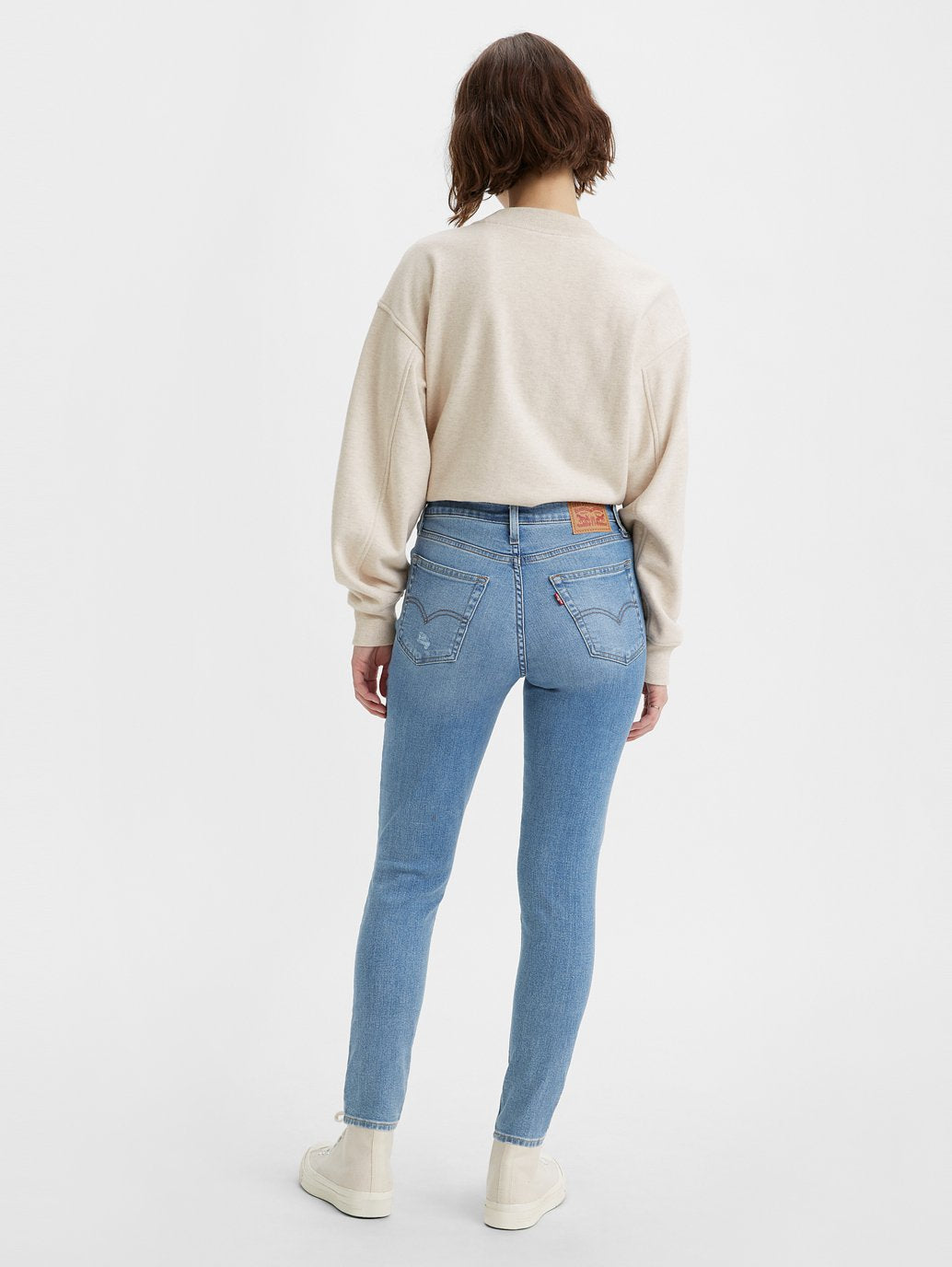 Levi's® 女款 721 高腰緊身牛仔褲