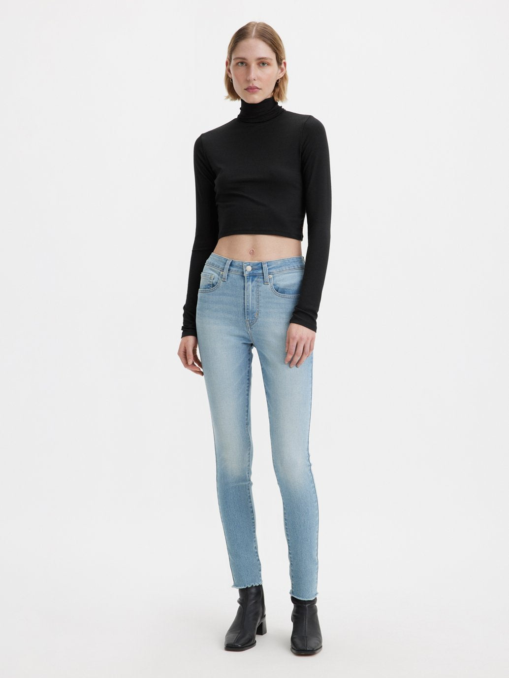 Levi's® 女款 721 高腰緊身牛仔褲