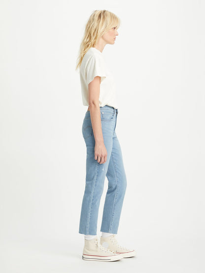 Levi's® 女式 724 高腰直筒九分牛仔褲