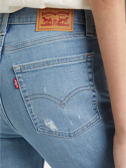 Levi's® 女式 724 高腰直筒九分牛仔褲