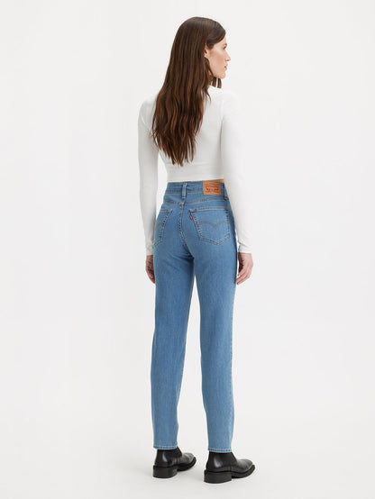 Levi's® 女式 724 高腰直筒九分牛仔褲