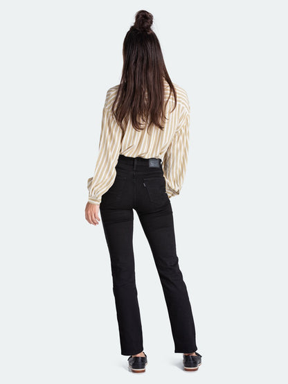 Levi's® 女式 724 高腰直筒牛仔褲