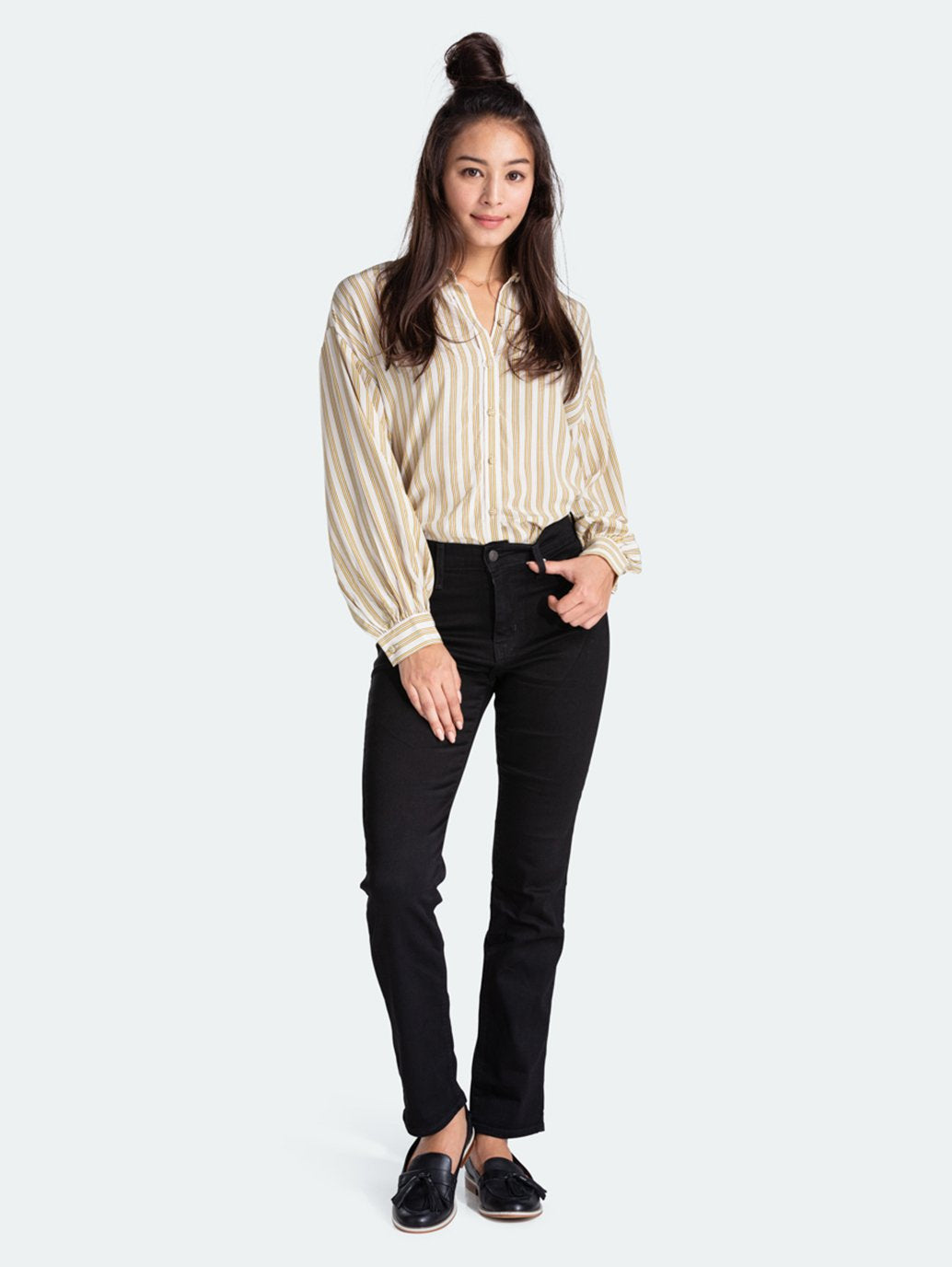 Levi's® 女式 724 高腰直筒牛仔褲