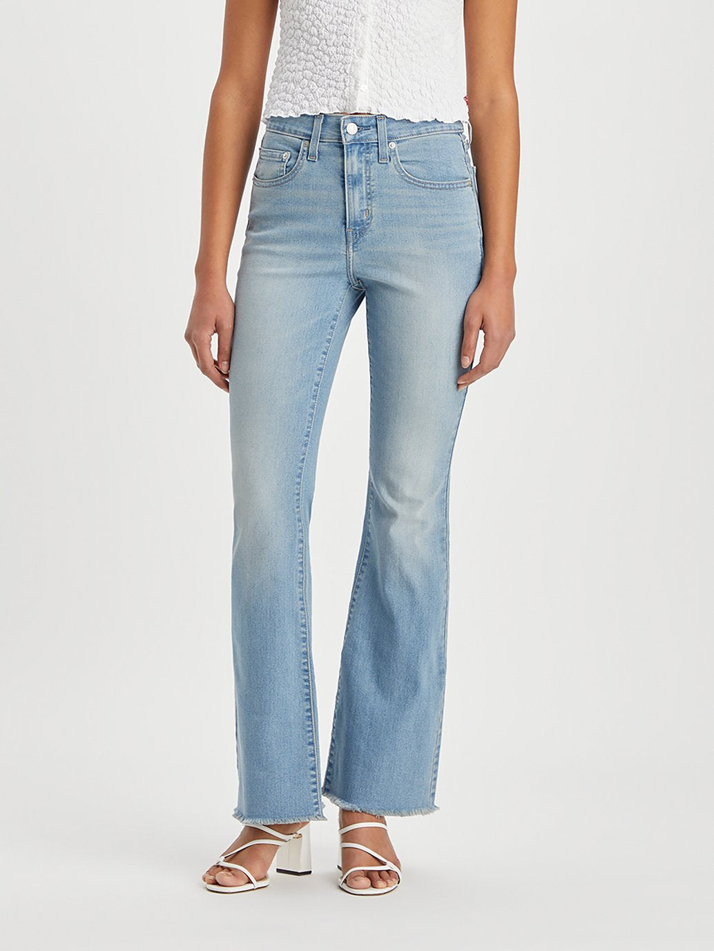 Levi's® 女式 726 高腰喇叭牛仔褲