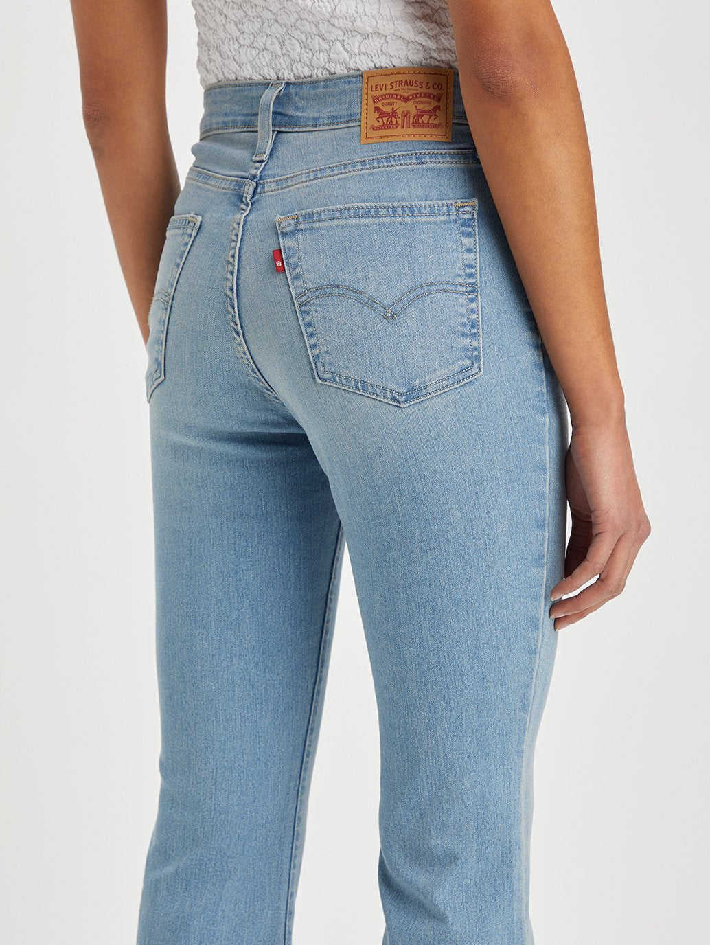 Levi's® 女式 726 高腰喇叭牛仔褲
