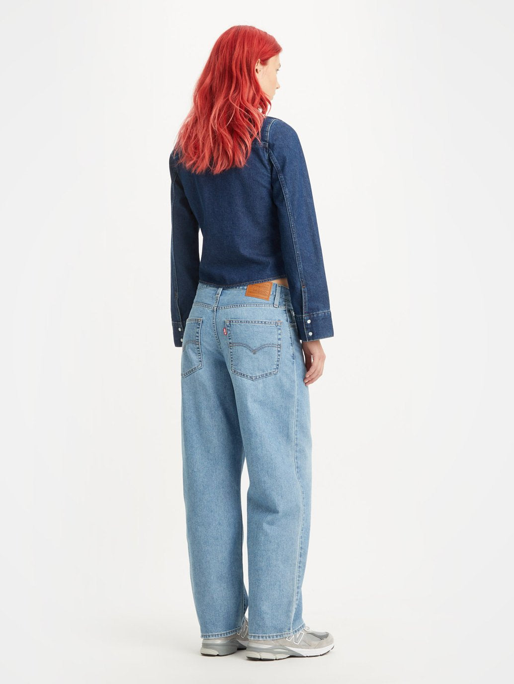 Levi's® 女用寬鬆老爹牛仔褲