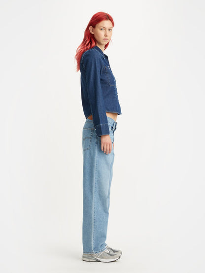 Levi's® 女用寬鬆老爹牛仔褲