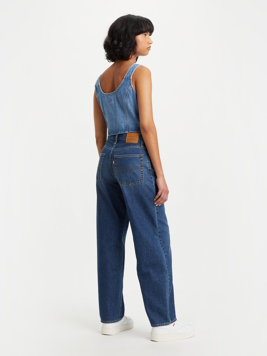 Levi's® 女用寬鬆老爹牛仔褲