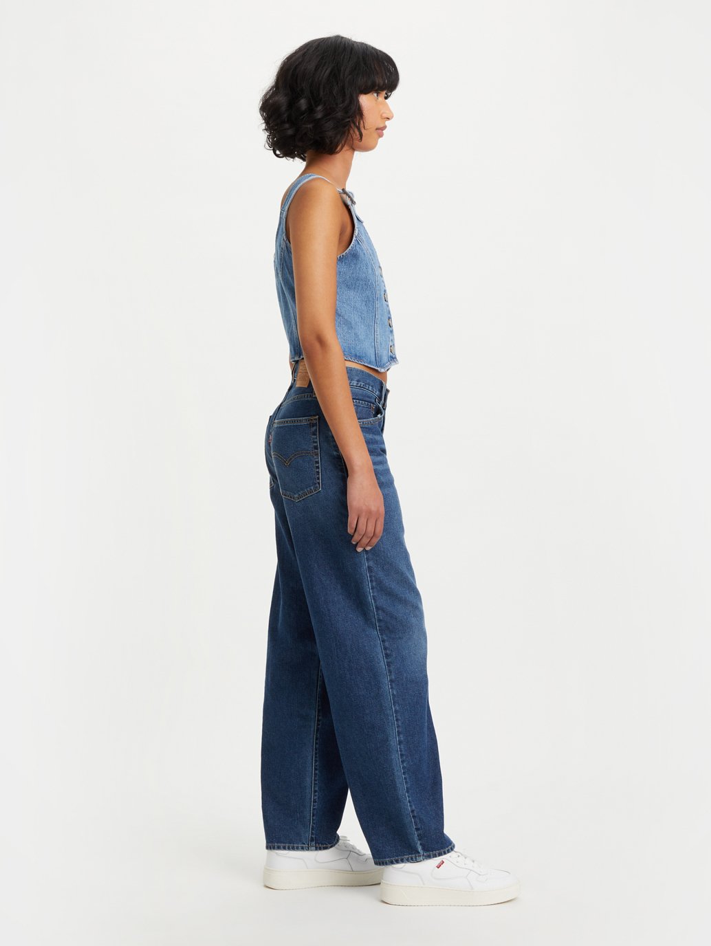 Levi's® 女用寬鬆老爹牛仔褲