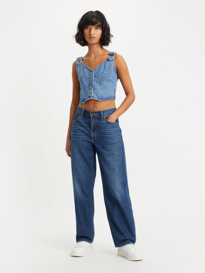 Levi's® 女用寬鬆老爹牛仔褲