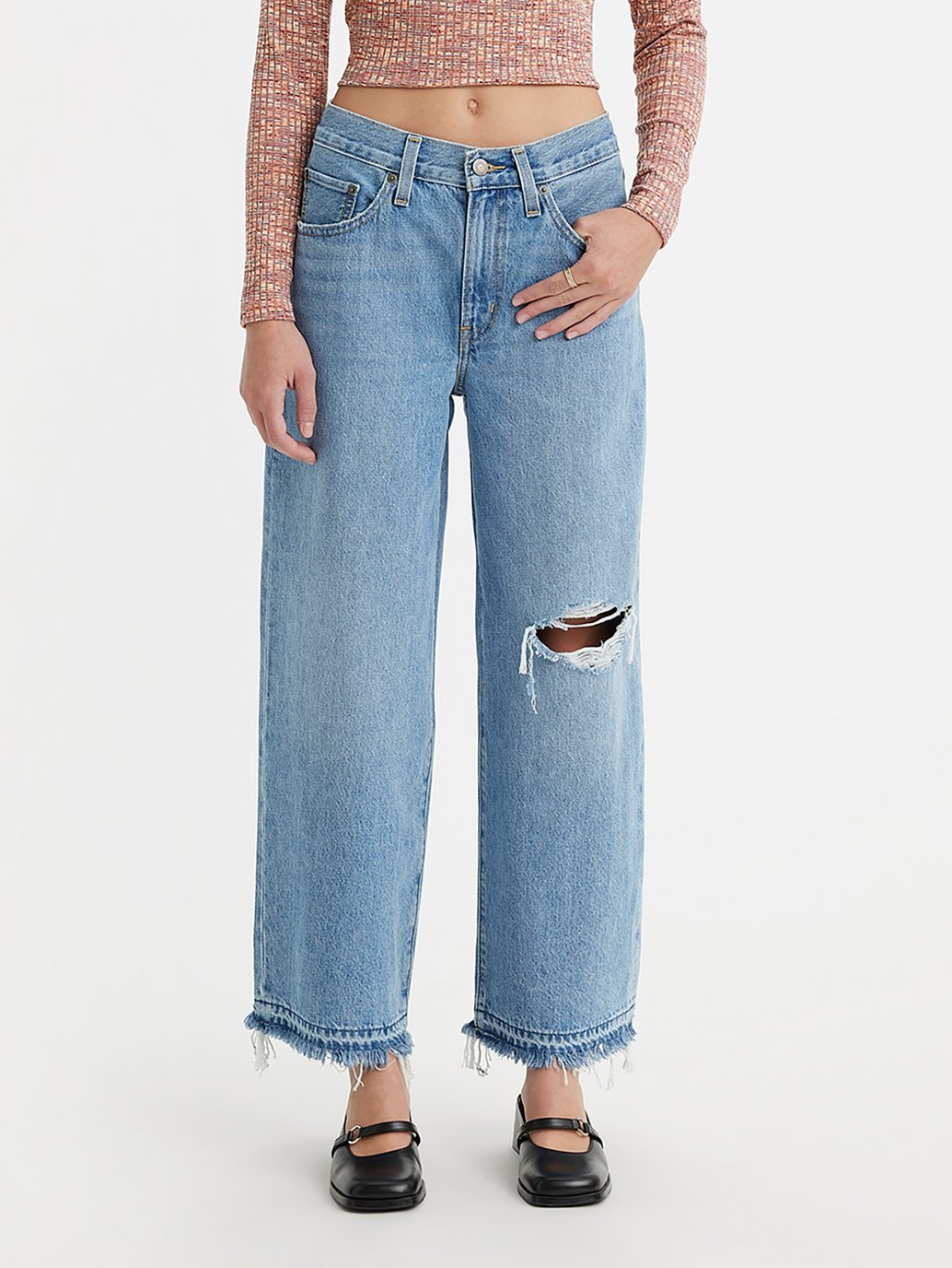 Levi's® 女士寬鬆高水牛仔褲