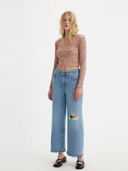 Levi's® 女士寬鬆高水牛仔褲