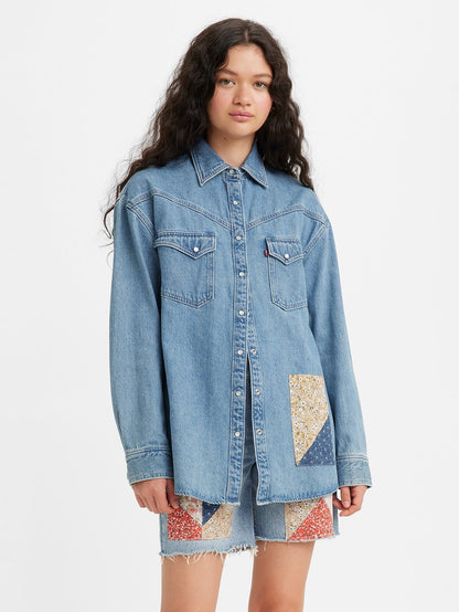 Levi's® 女士 Dorsey XL 西部襯衫