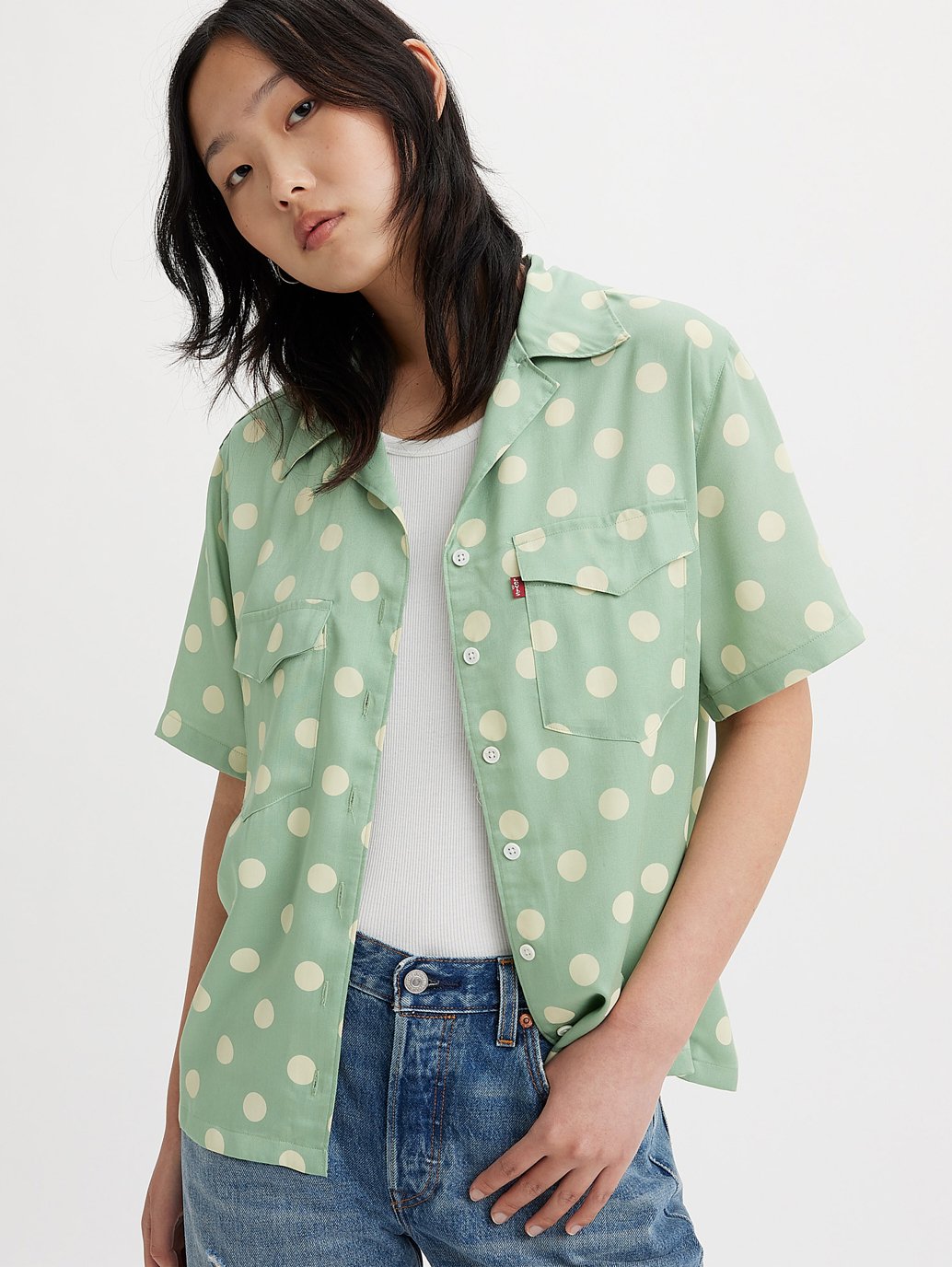 Levi's® 女士 Ember 保齡球襯衫