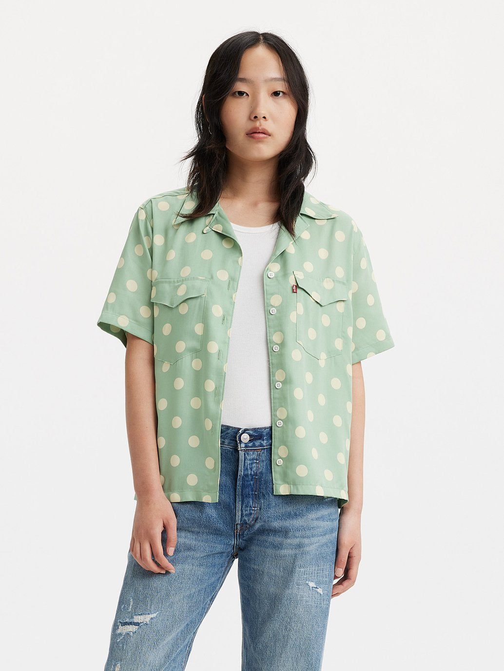 Levi's® 女士 Ember 保齡球襯衫