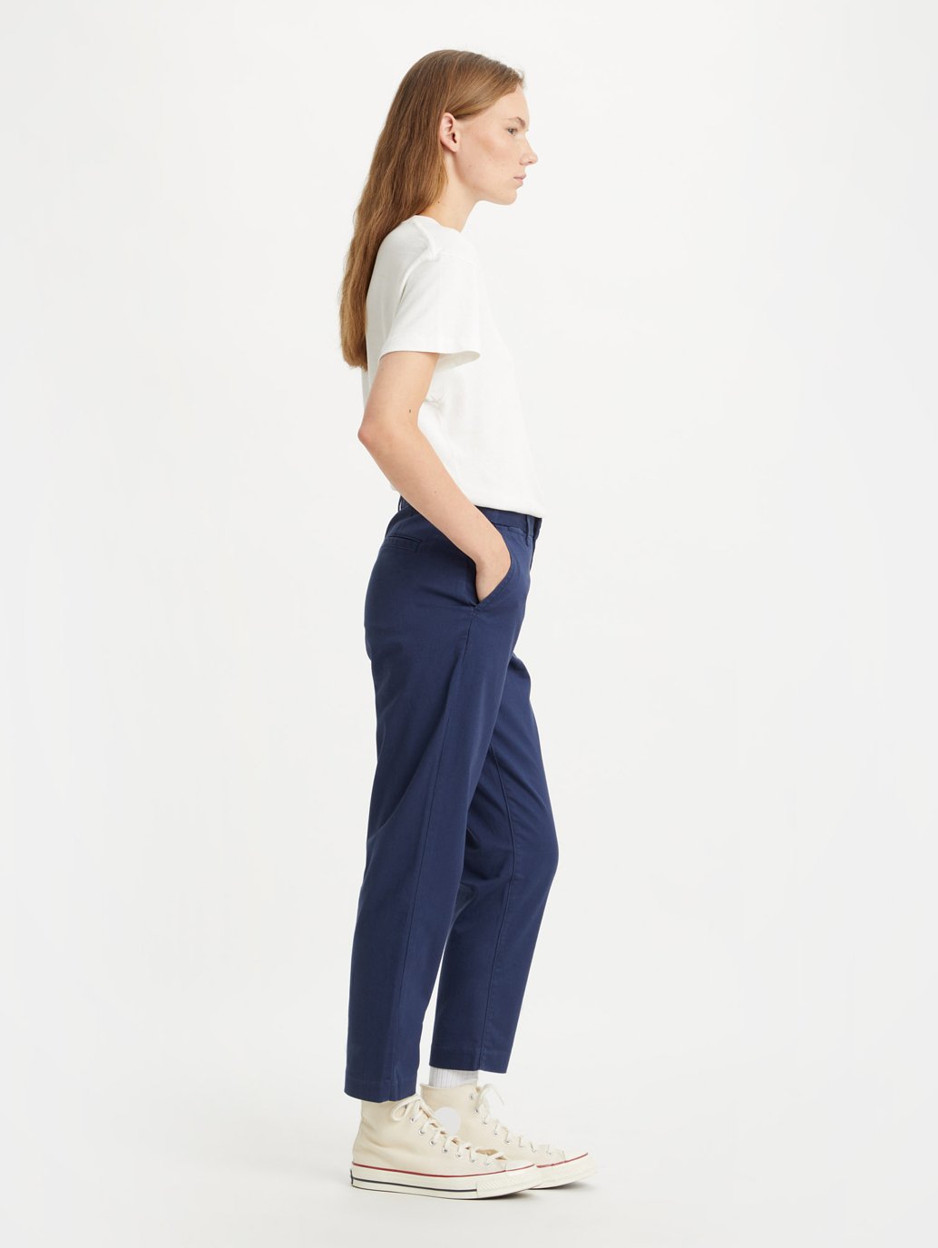 Levi's® 女款基本卡其褲