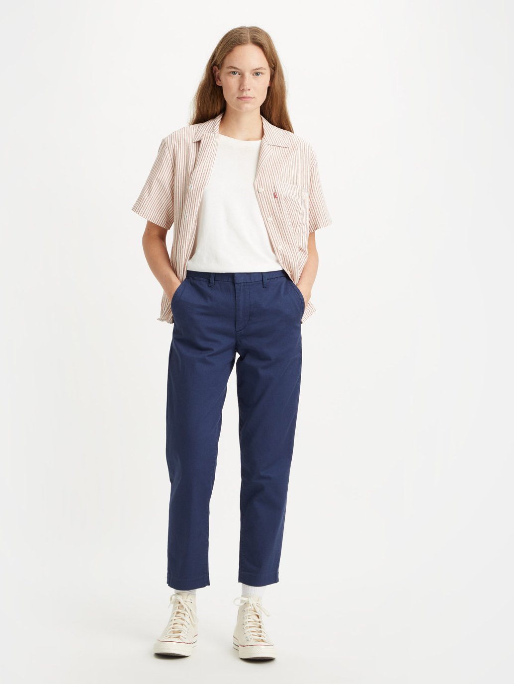 Levi's® 女款基本卡其褲
