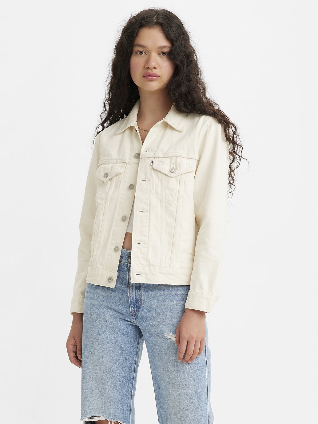 Levi's® 女式前男友卡車司機夾克