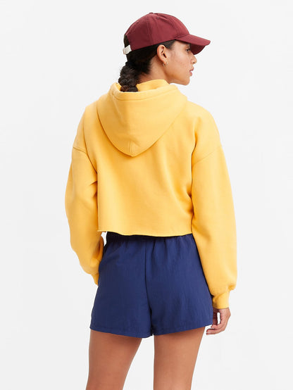 Levi's® 女款 Gold Tab™ 90 年代毛邊連帽衫
