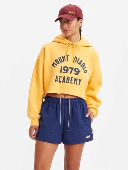 Levi's® 女款 Gold Tab™ 90 年代毛邊連帽衫