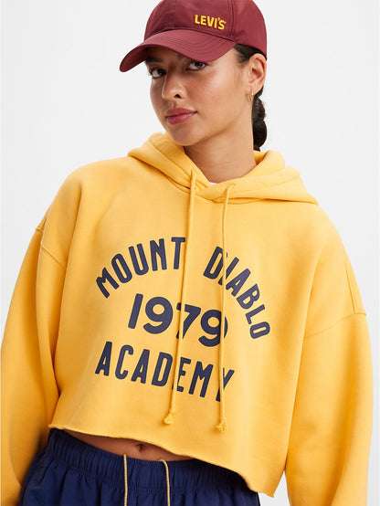 Levi's® 女款 Gold Tab™ 90 年代毛邊連帽衫