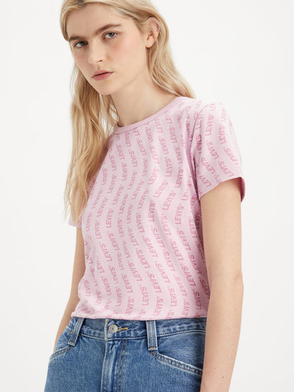 Levi's 女款 Rickie 圖案 T 卹