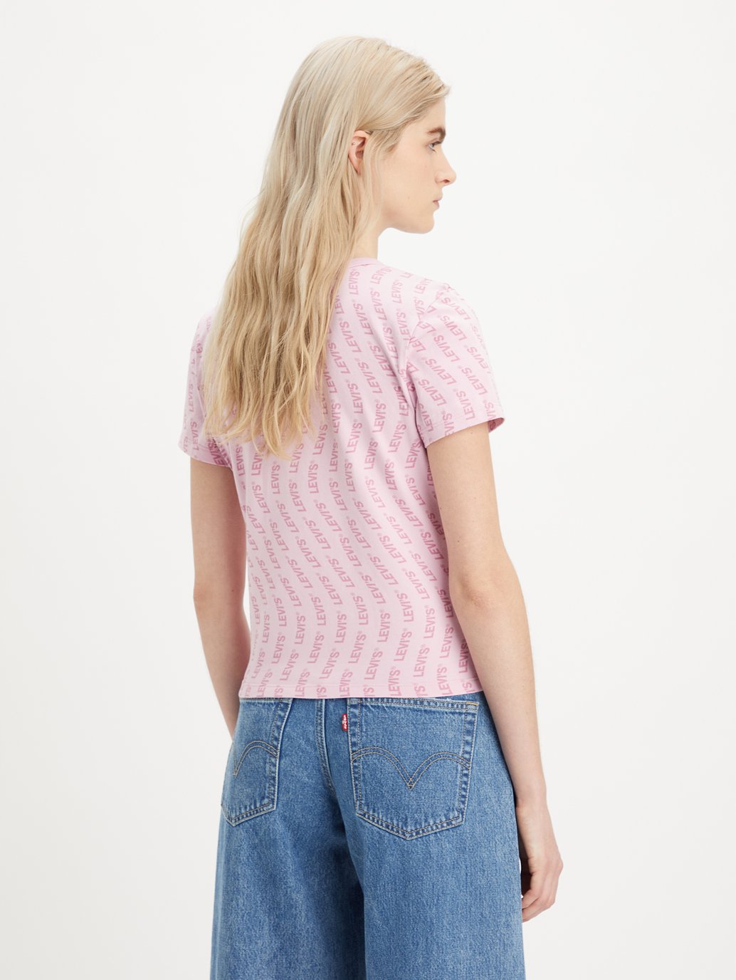 Levi's 女款 Rickie 圖案 T 卹