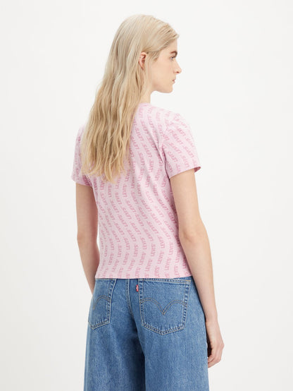 Levi's 女款 Rickie 圖案 T 卹