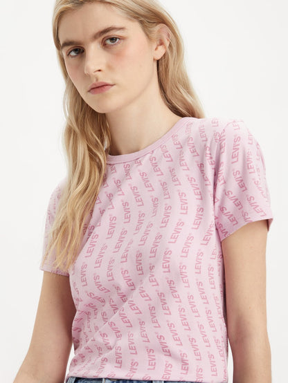Levi's 女款 Rickie 圖案 T 卹