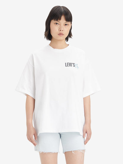 Levi's® 女士圖案短疊 T 卹