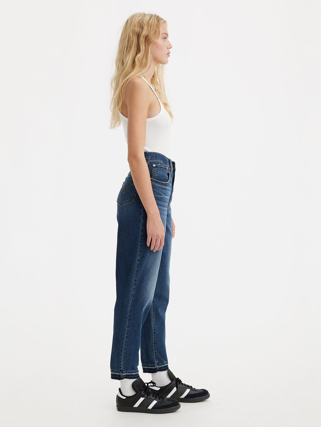 Levi's® 女款高腰男友風牛仔褲