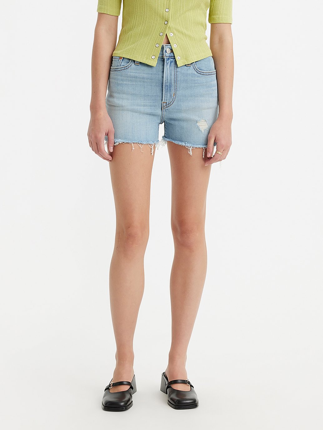 Levi's® 女士高腰短褲