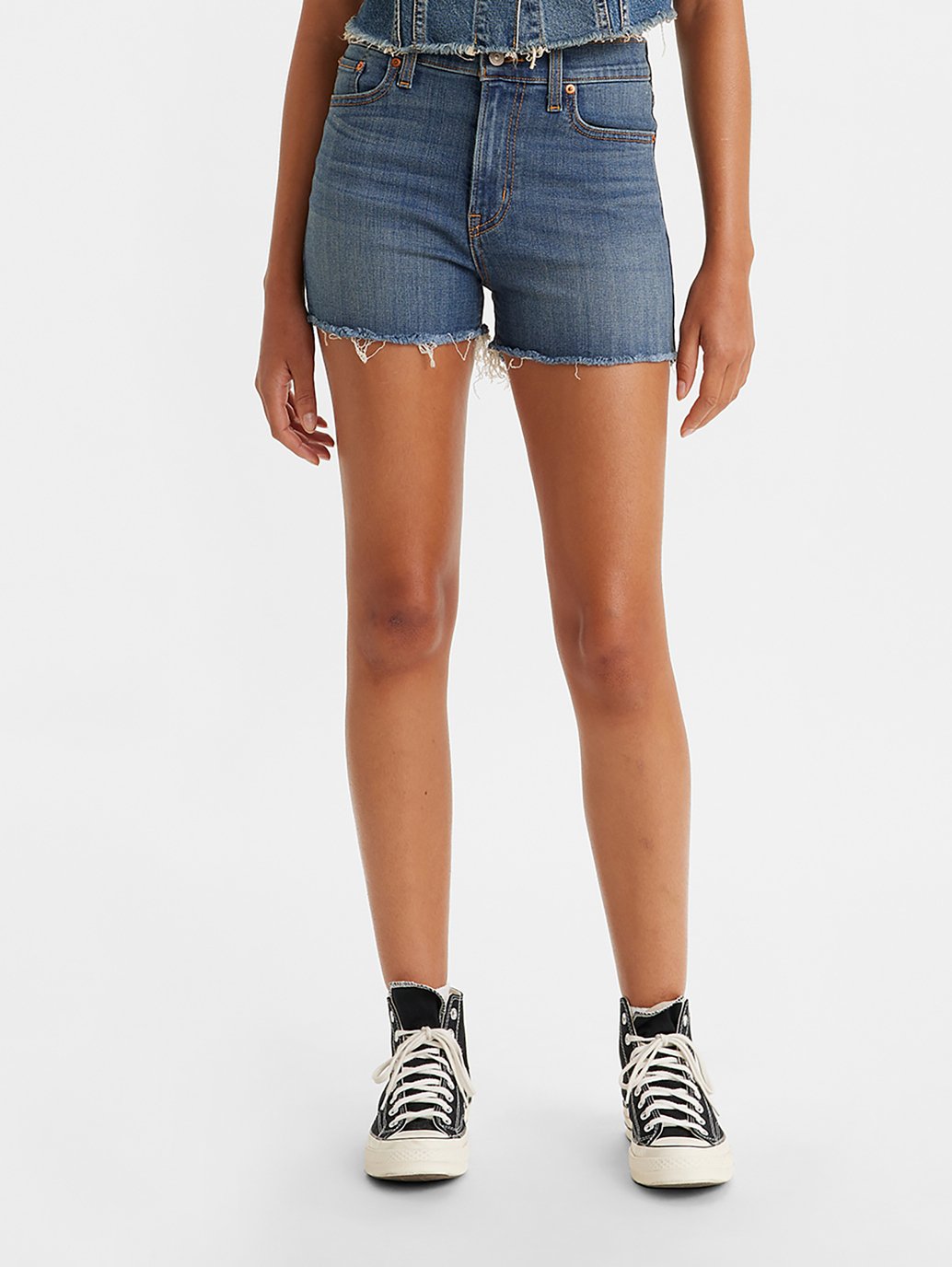 Levi's® 女士高腰短褲
