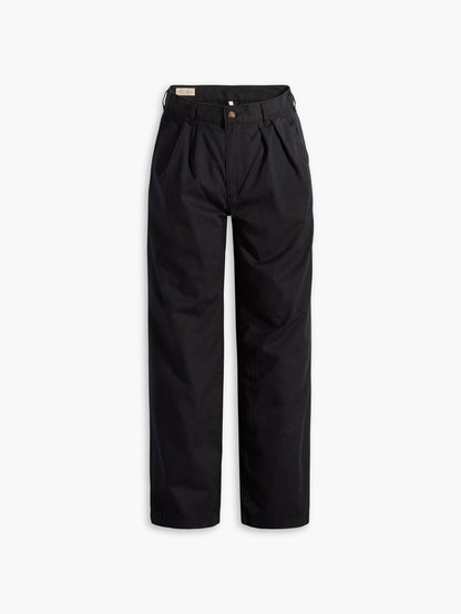 Levi's® 女款高腰褶襉長褲