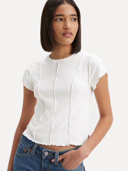 Levi's® 女式內翻式接縫 T 卹