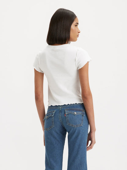 Levi's® 女式內翻式接縫 T 卹