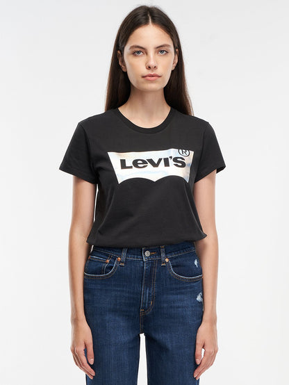 Levi's® 女用標誌完美 T 卹