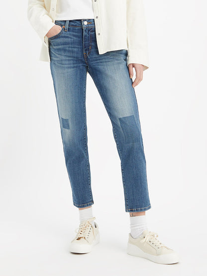 Levi's® 女式中腰男友風牛仔褲
